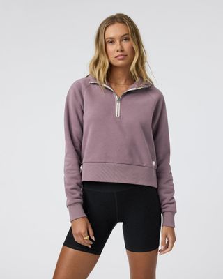 Restore Half Zip Hoodie - Elderberry - Xxs