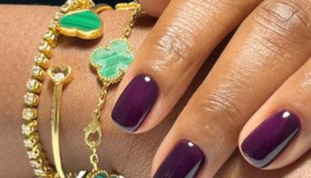 If You Thought Burgundy Nails Were Chic, Wait Until You See Winter's Newest Manicure Shade