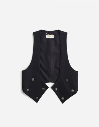 Madewell x Reluxe Fashion, Saint Laurent Preowned Wool Waistcoat