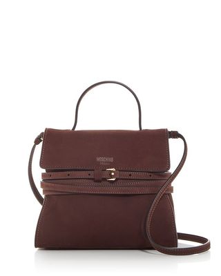 Tie Me Small Leather Shoulder Bag