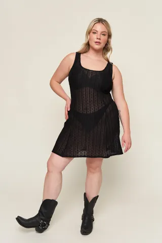 What Lo Wants, Michaela Lace Mini Dress