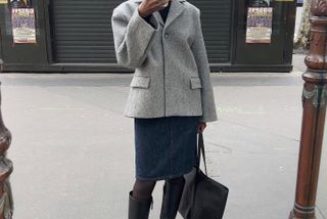 I've Worked It Out—Knee-High Boots Look Especially Chic Styled With These Skirt Trends