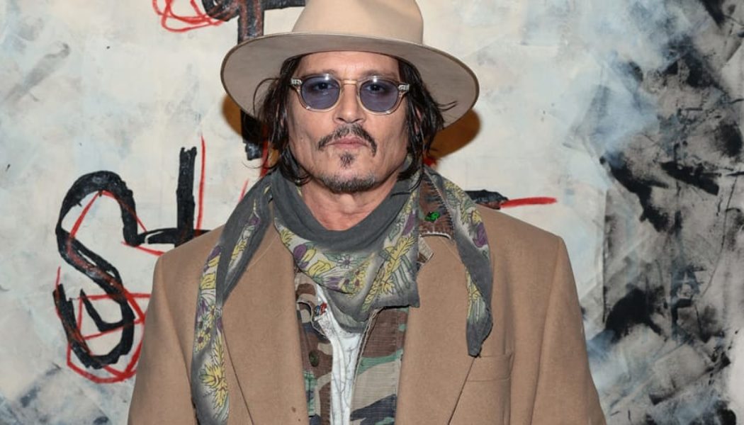 Johnny Depp Shows 'A Bunch of Stuff' in Debut Art Exhibition