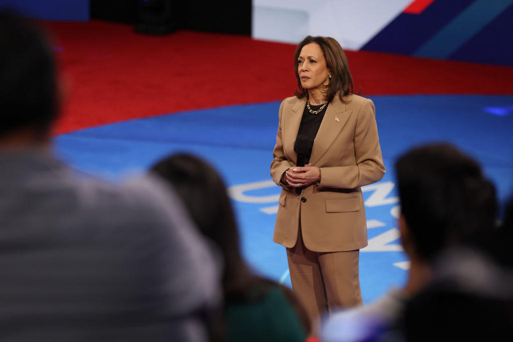 Democratic Presidential Candidate Vice President Kamala Harris Attends Univision Hosted Townhall In Las Vegas