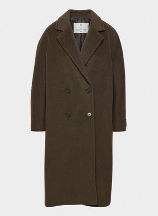 Aritzia, The Slouch Coat in Burnt Cedar