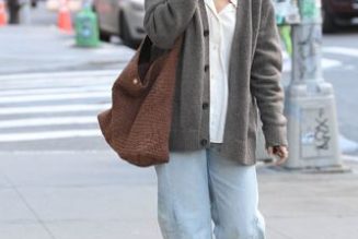 Katie Holmes Just Wore the Specific Bag That London Fashion People Are Obsessed With