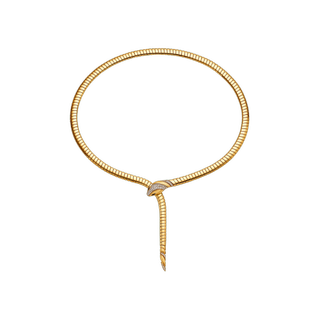 Serpenti Tubogas gold necklace