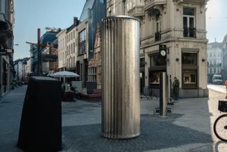 Martin Margiela's “Blinds” is His First Monumental Outdoor Sculpture