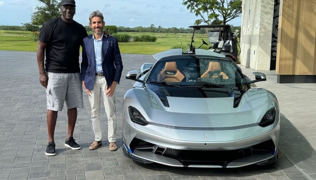 Michael Jordan Takes Delivery of One-Off Pininfarina Battista Targamerica