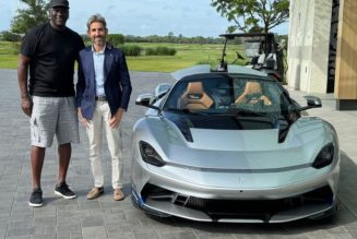 Michael Jordan Takes Delivery of One-Off Pininfarina Battista Targamerica