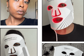 No Way—The LED Face Mask That Transformed My Colleague's Skin Just Went On Sale