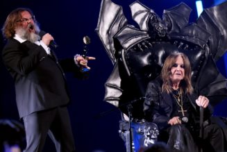 Ozzy Osbourne inducted into Rock Hall by Jack Black speech and all-star performance