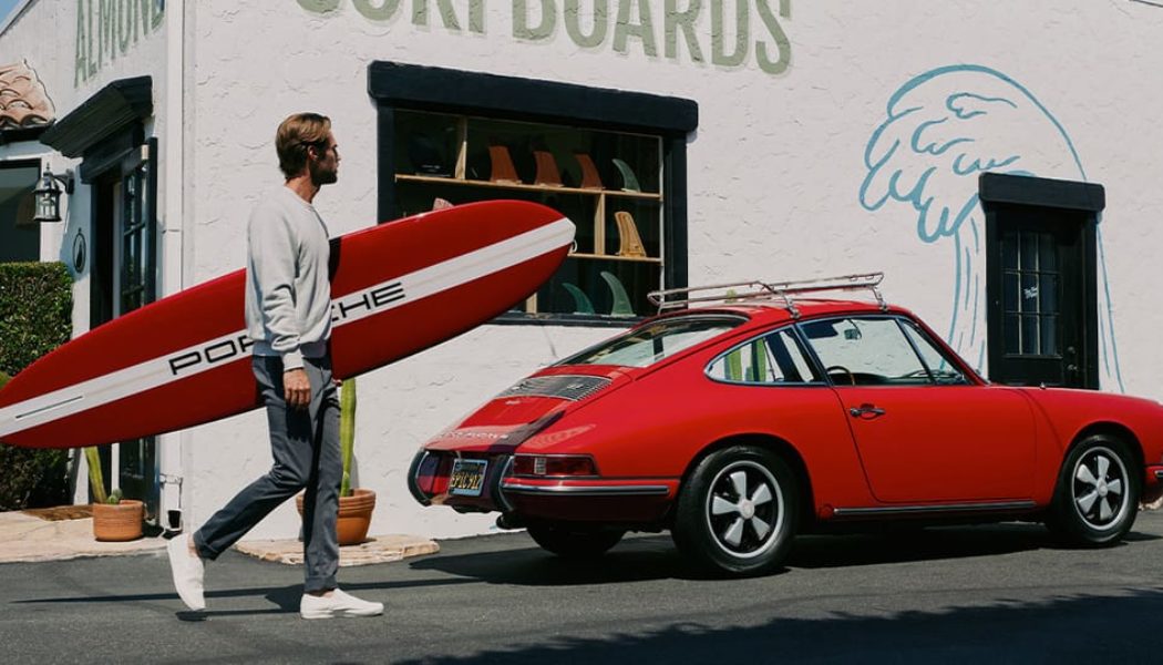 Porsche Teams Up with Almond for "Made in California" Surfboard Collection