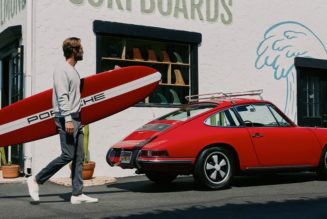 Porsche Teams Up with Almond for "Made in California" Surfboard Collection