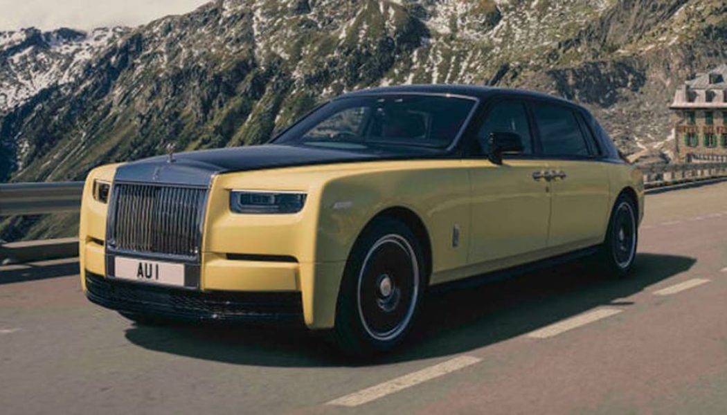 Rolls-Royce Reveals One-Off Phantom Goldfinger