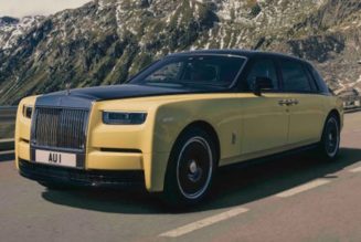 Rolls-Royce Reveals One-Off Phantom Goldfinger