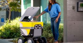 Serve is partnering with Wing to expand the range of its robot deliveries