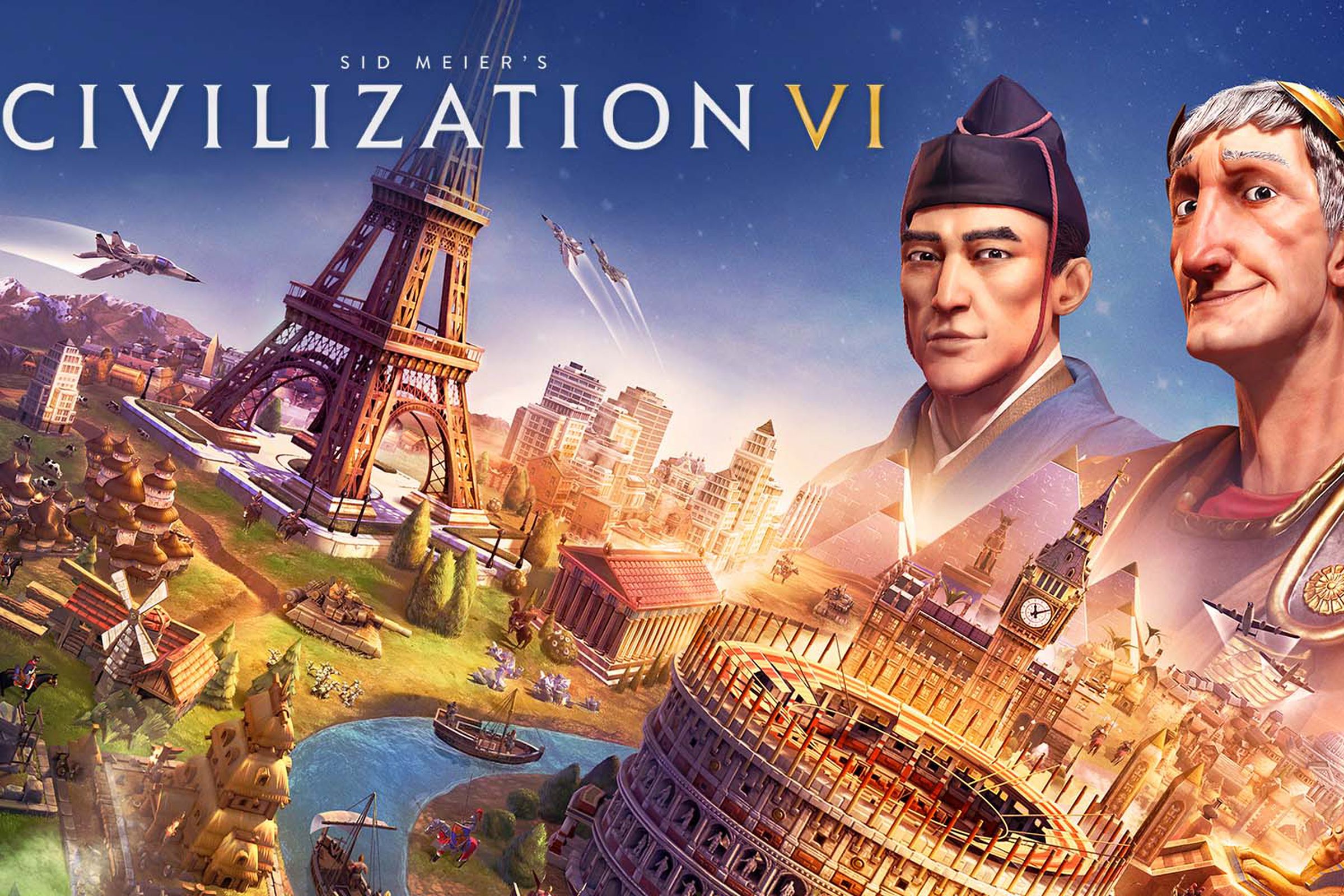 Civilization 6 key art.