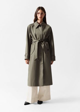 Single-Breasted Trench Coat