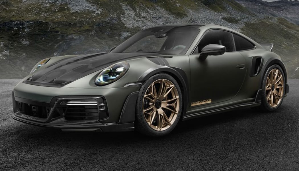 TECHART Celebrates 50 Years of Porsche Turbo with GT Street R Monochrome