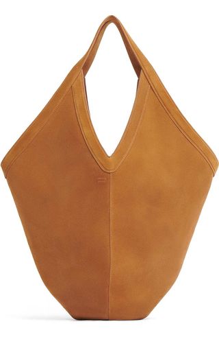 Soft M Suede Hobo Bag