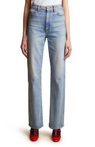 The Danielle High Waist Straight Leg Jeans