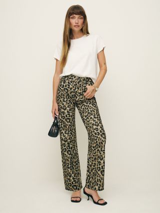 Cary High Rise Slouchy Straight Leg Jeans