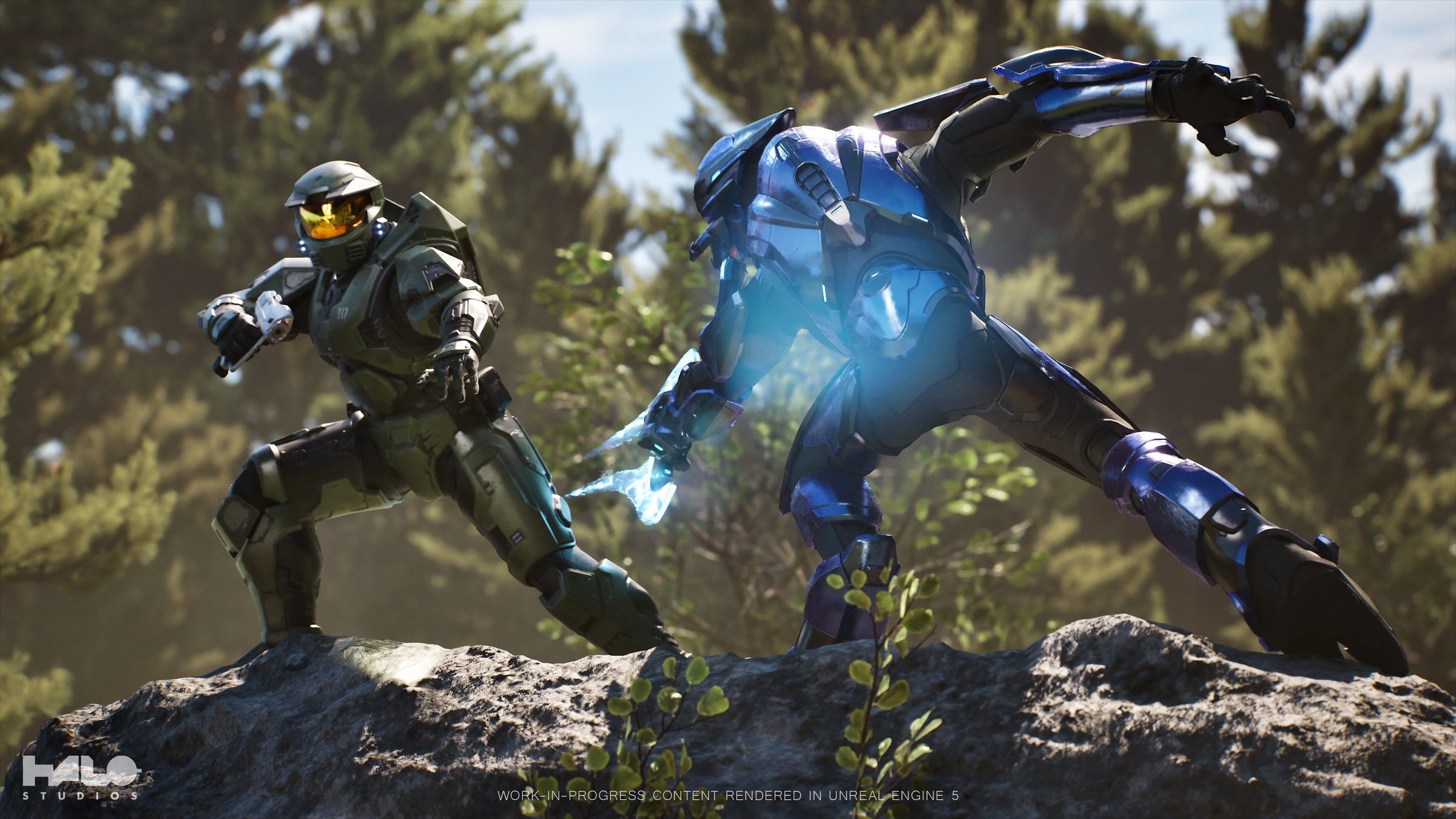 Master Chief in Unreal Engine 5.