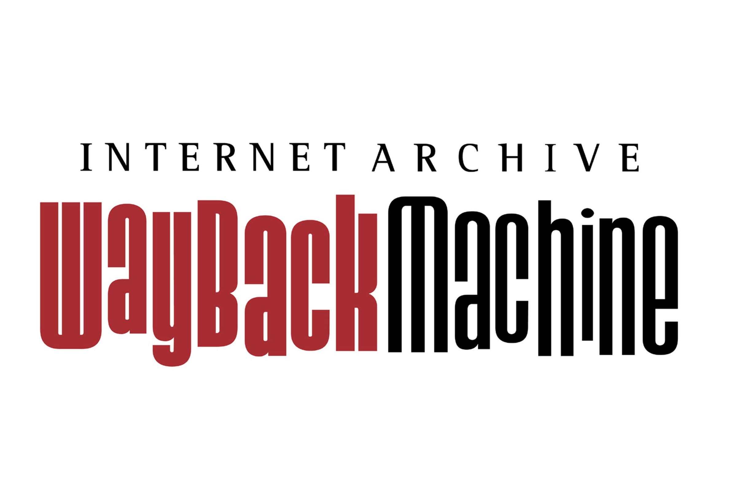 The Internet Archive’s Wayback Machine logo.