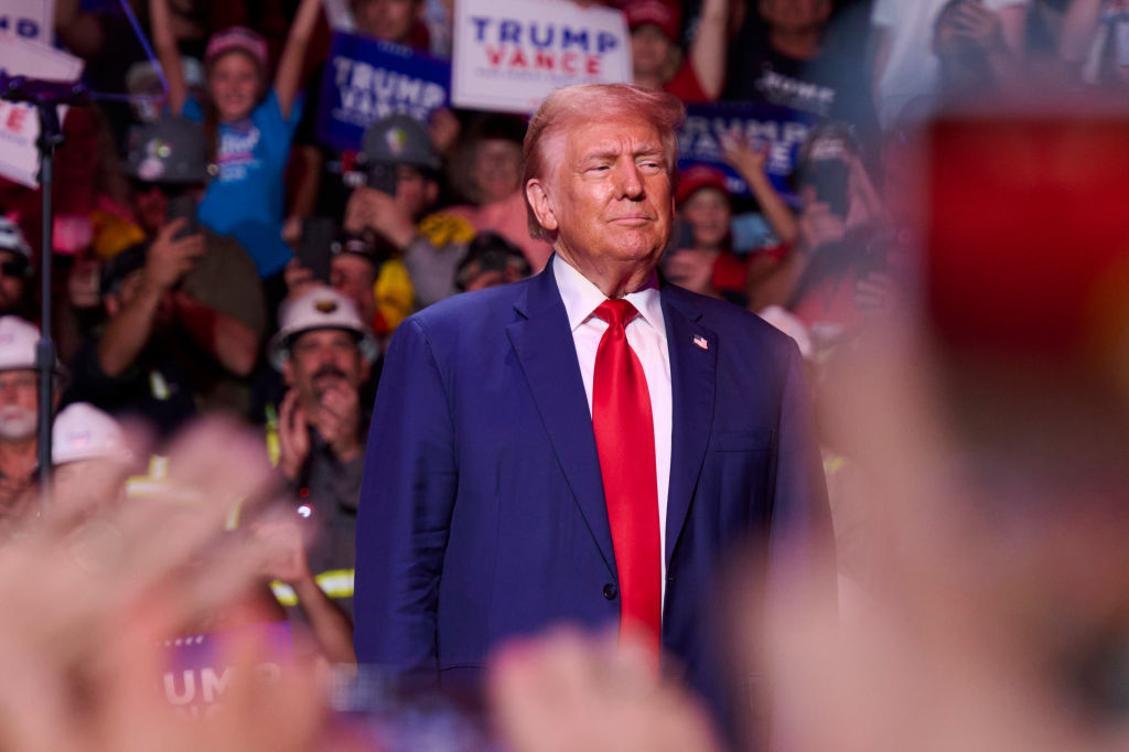 INDIANA, PA - SEPTEMBER 23: Republican presidential candidate F