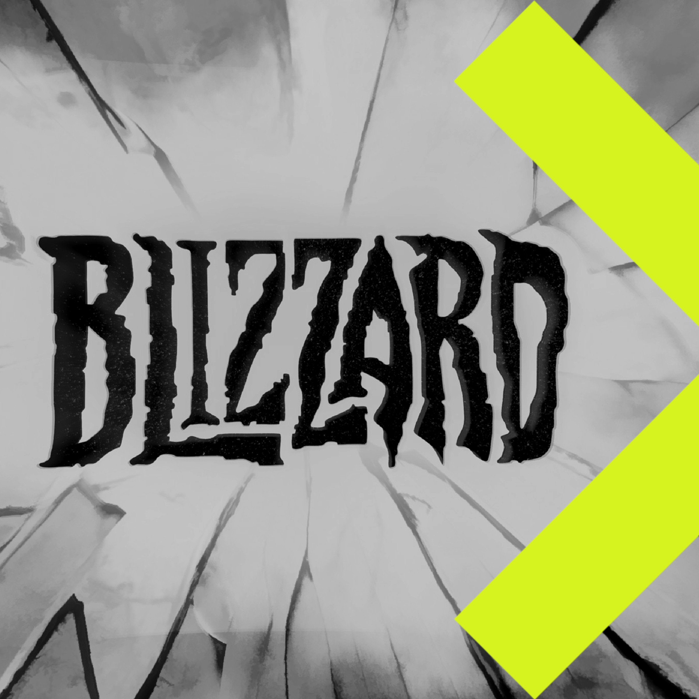 A photo illustration of Blizzard Entertainment’s logo.