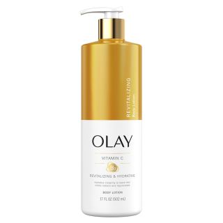 Olay, Revitalizing & Hydrating Hand and Body Lotion Pump With Vitamin C