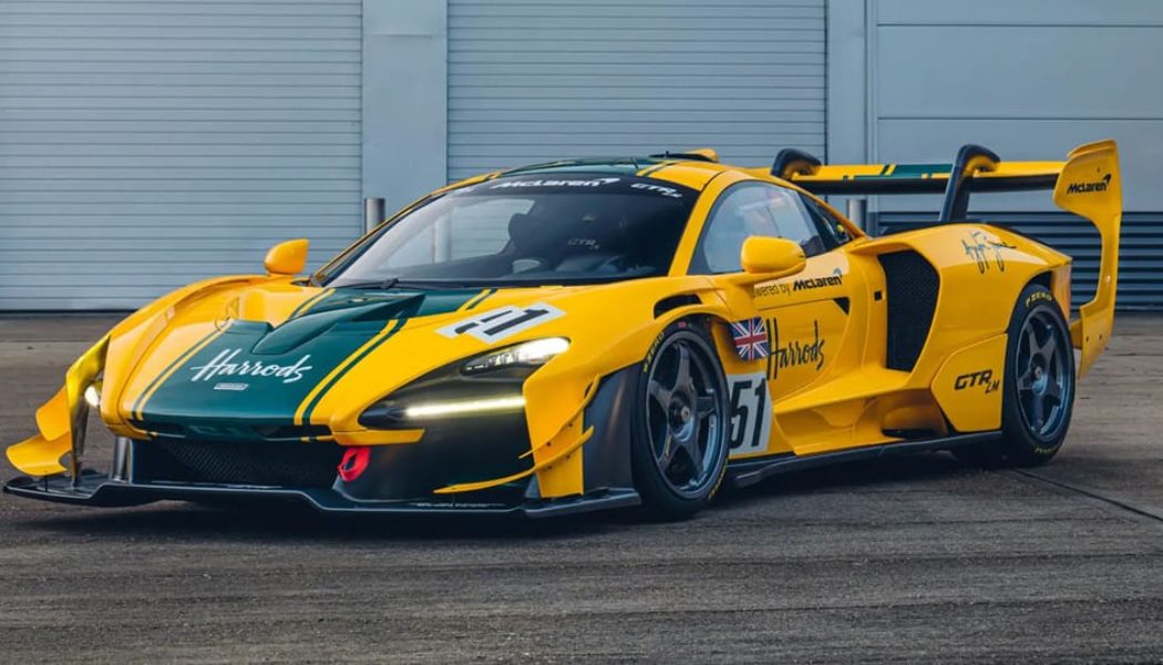 Ultra-Rare McLaren Senna GTR LM Could Fetch $2.6M at Auction