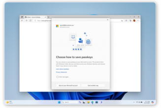 Windows 11’s new passkey design includes cloud syncing and 1Password integration