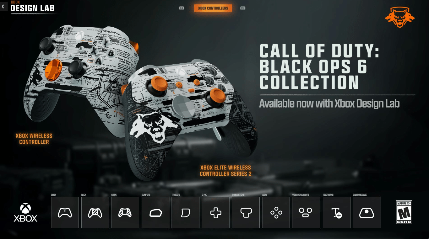 Xbox Call of Duty: Black Ops 6 Accessories Collection