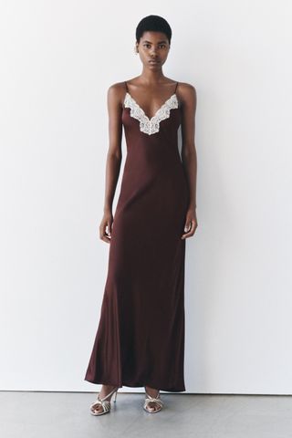 Lace Slip Dress Zw Collection