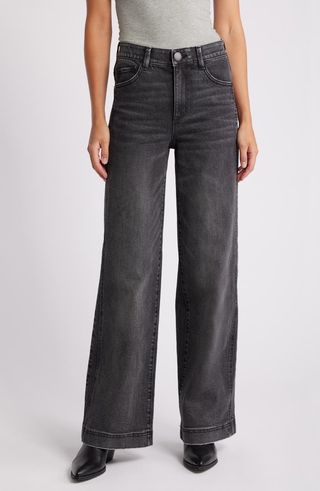 'ab'solution Skyrise High Waist Wide Leg Jeans