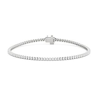 Four Prong Lab Diamond Tennis Bracelet