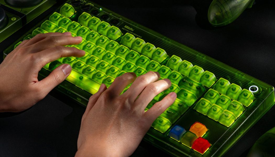 8BitDo added RGB backlights to the new Xbox version of its mechanical keyboard