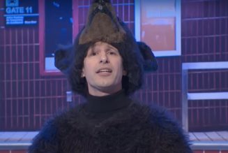 Andy Samberg as RFK Jr.'s Central Park bear stars in John Mulaney's SNL musical sketch