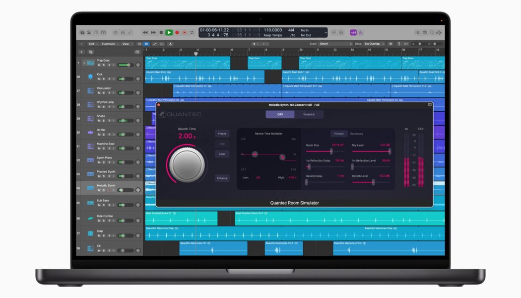 Apple updates Logic Pro with new sounds and search features