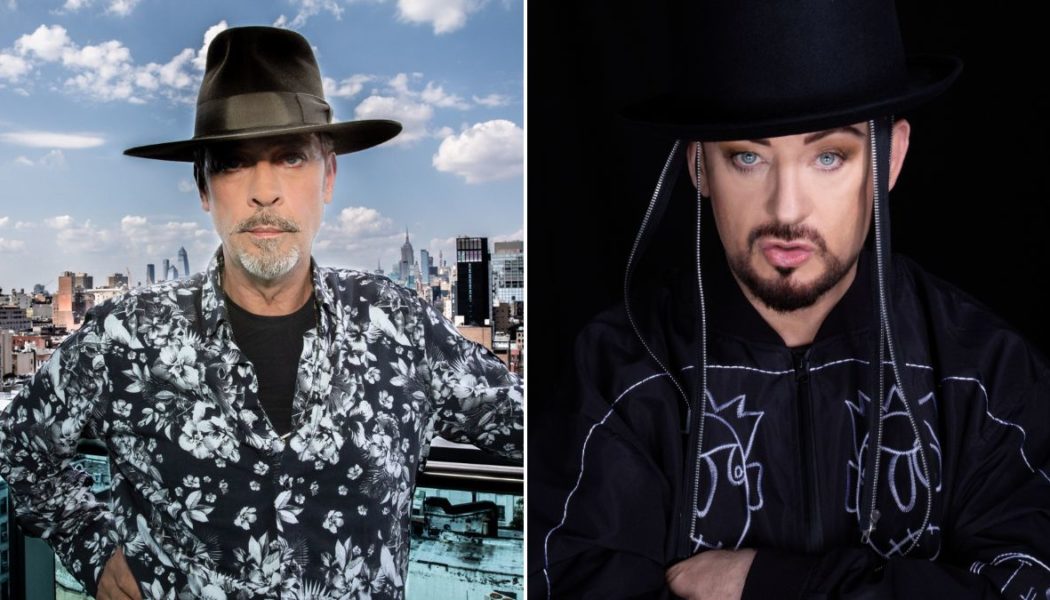 Bauhaus' Peter Murphy recruits Boy George for new song "Let the Flowers Grow"