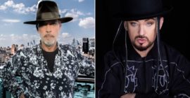 Bauhaus’ Peter Murphy recruits Boy George for new song “Let the Flowers Grow”