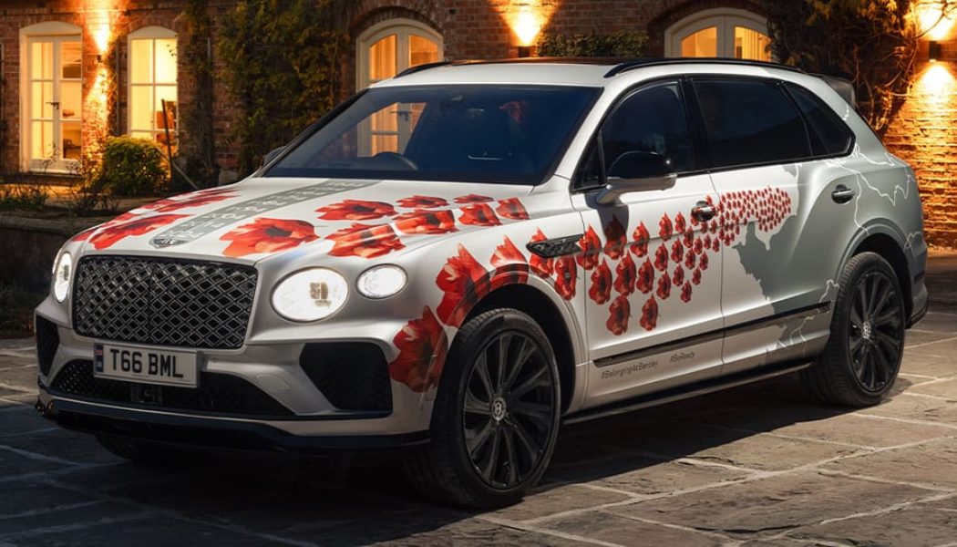 Bentley Honors Remembrance Day with Unique Bentayga EWB Mulliner