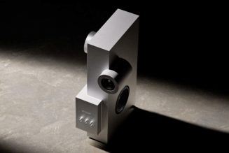 Brutalist architecture inspired this blocky wireless speaker