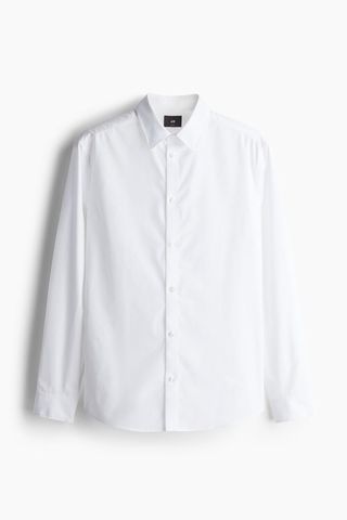 Slim Fit Pima Cotton Shirt