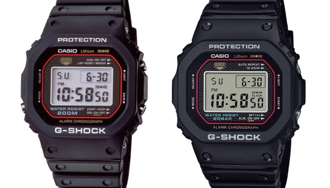 Casio turns back time with the G-Shock that started it all