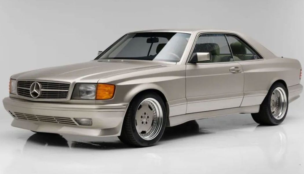 Custom 1990 Mercedes-Benz 560SEC 6-Speed Surfaces at Auction