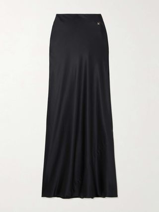 Bianca Silk-Satin Maxi Skirt