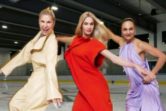 Denise Biellmann, Sarah van Berkel und Kimmy Repond – die drei Schweizer Eislaufprinzessinnen auf dem Style-Cover